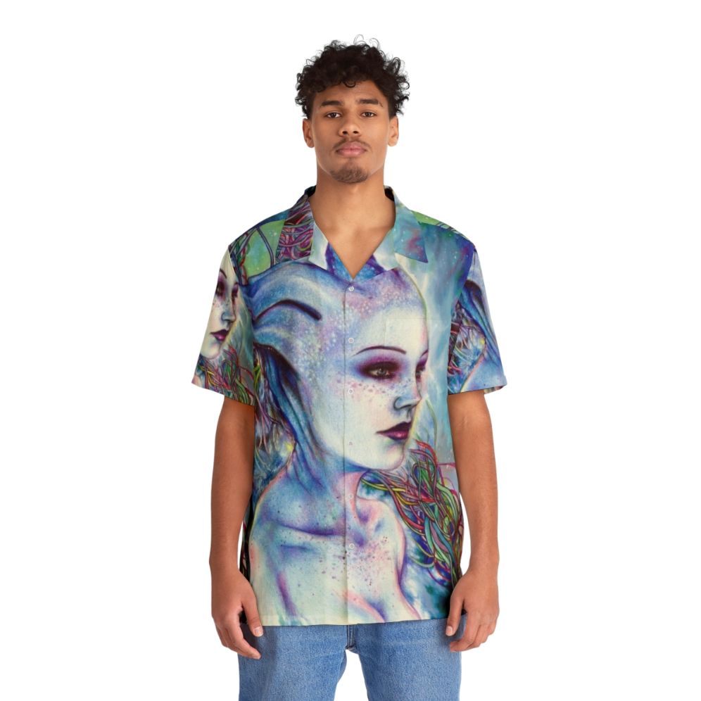 Mass Effect Liara Tsoni Hawaiian Shirt - People Front