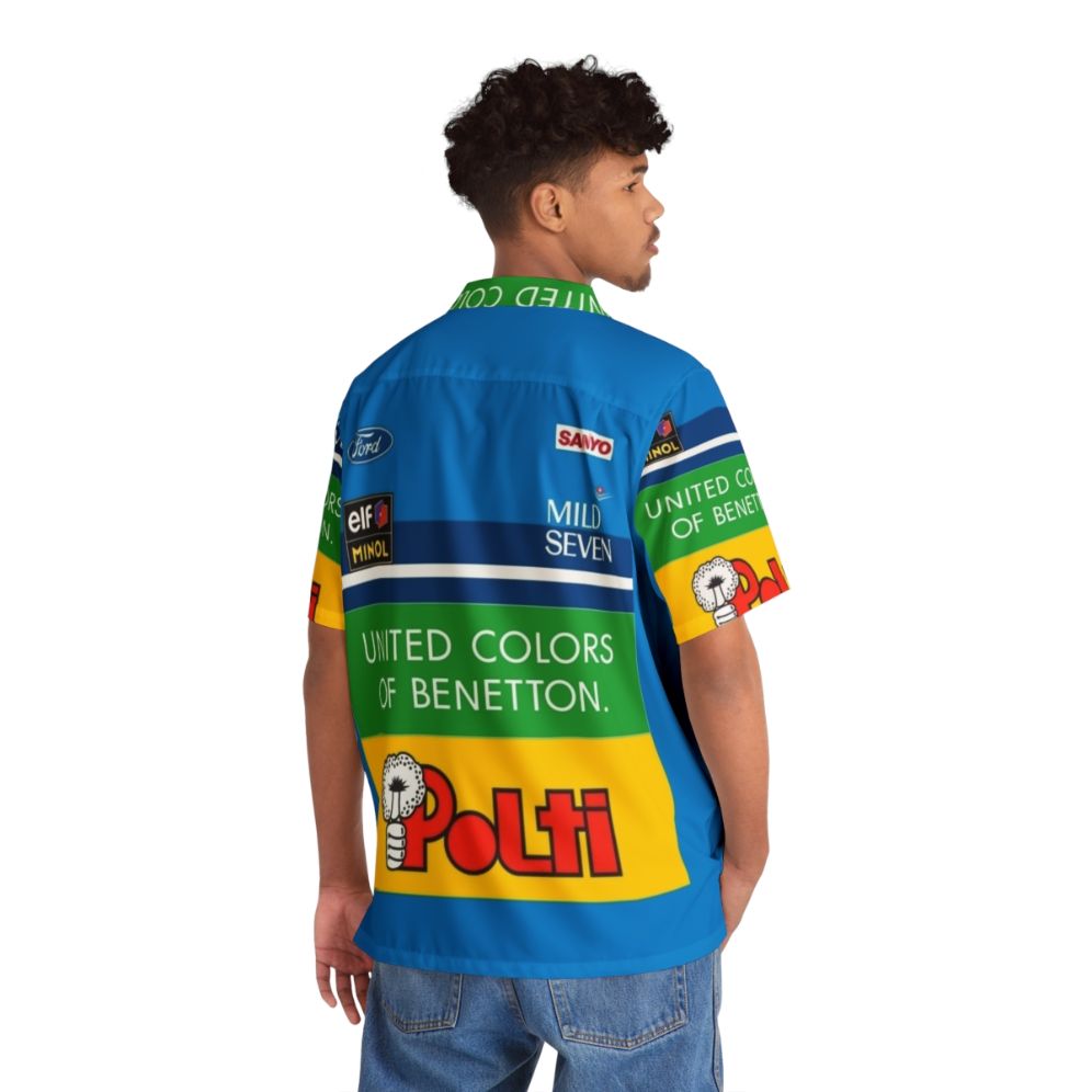 Gp2 Tribute Benetton Hawaiian Shirt - People Back