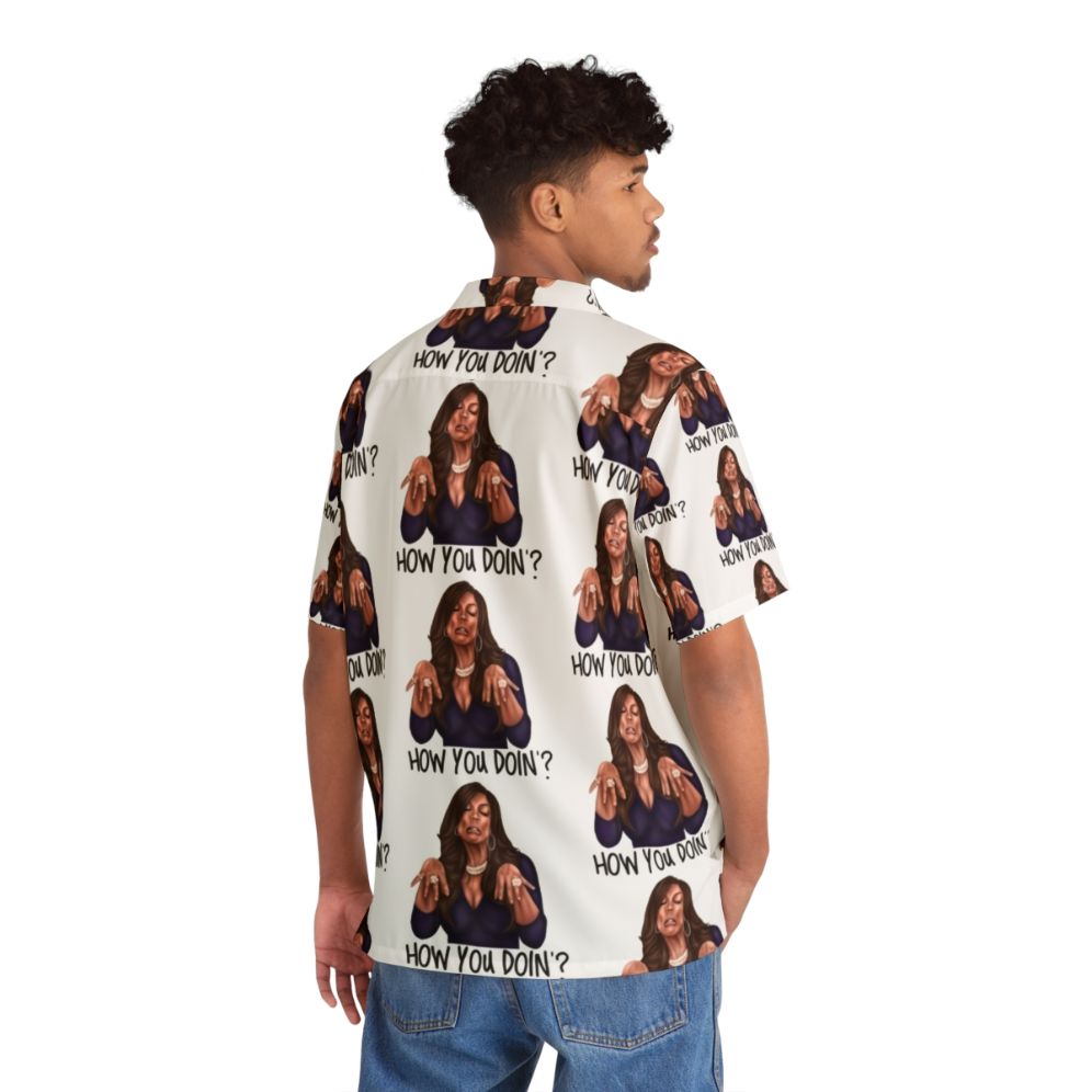 Funny "How You Doin'" Wendy Williams Inspired Hawaiian Shirt - People Back