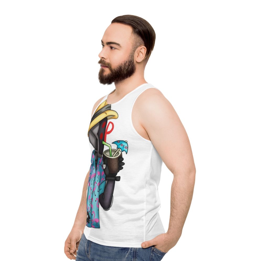 Borderlands Zer0 Unisex Summer Tank Top - men side