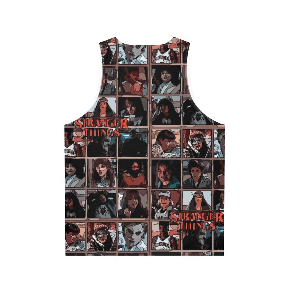 Stranger Things Fan Art Unisex Tank Top - Back