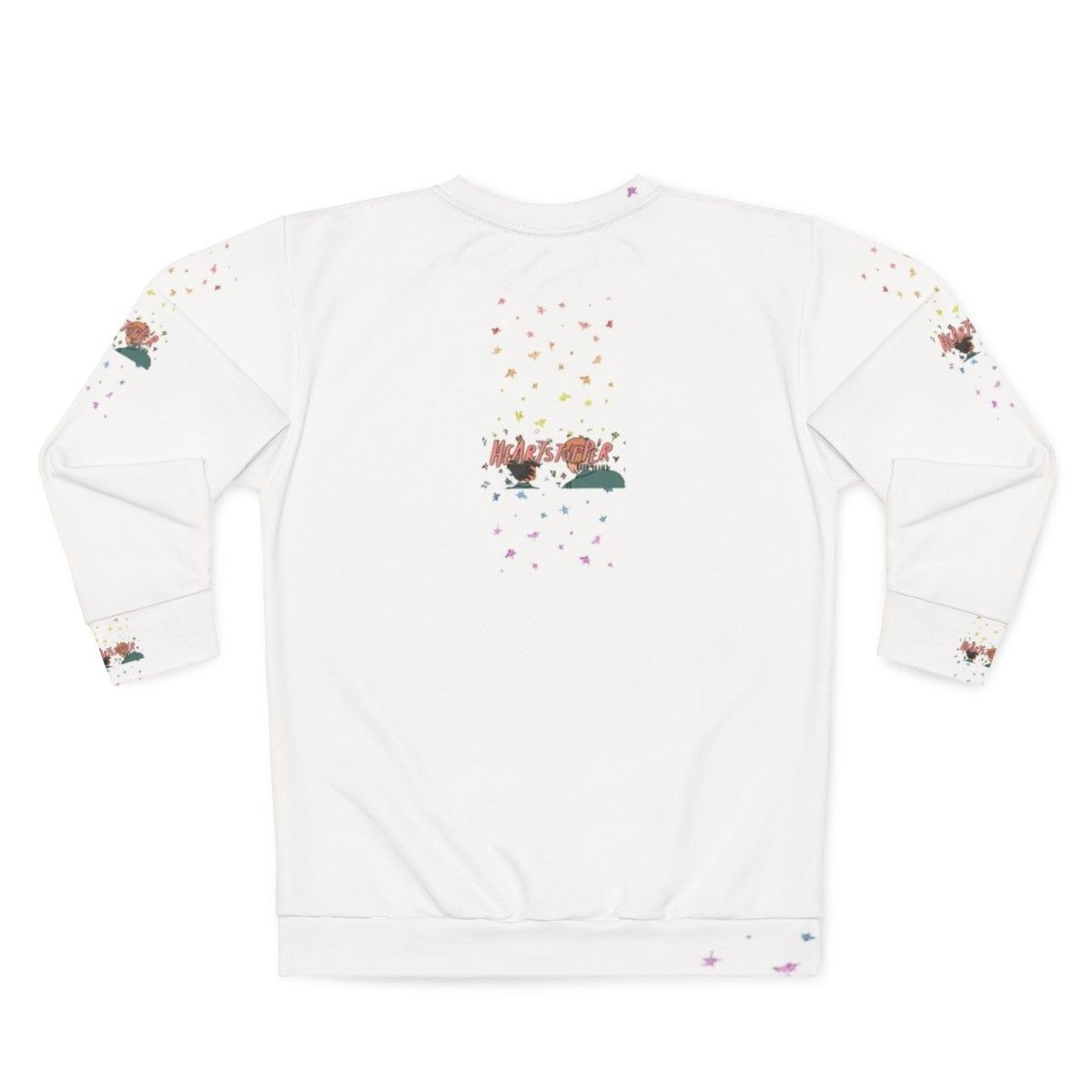 Heartstopper Sweatshirt with Nick and Charlie Graphic - Back