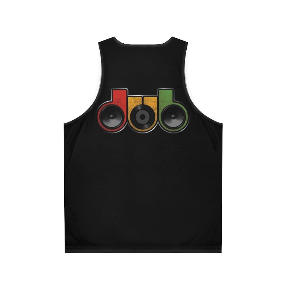 Unisex Dub Reggae Music Tank Top - Back