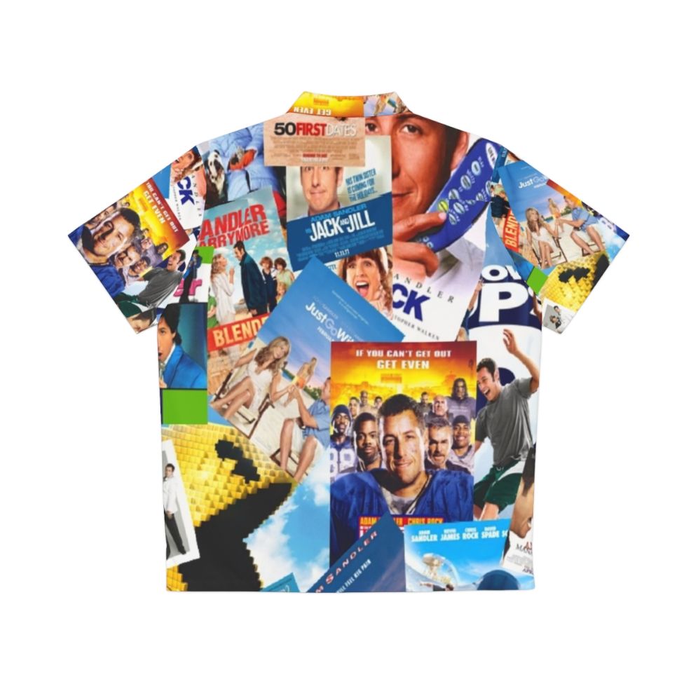 Adam Sandler Collage Hawaiian Shirt - Back