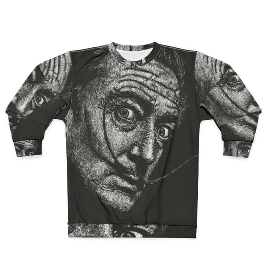 Salvador Dali Surrealist Graphic Art Sweatshirt