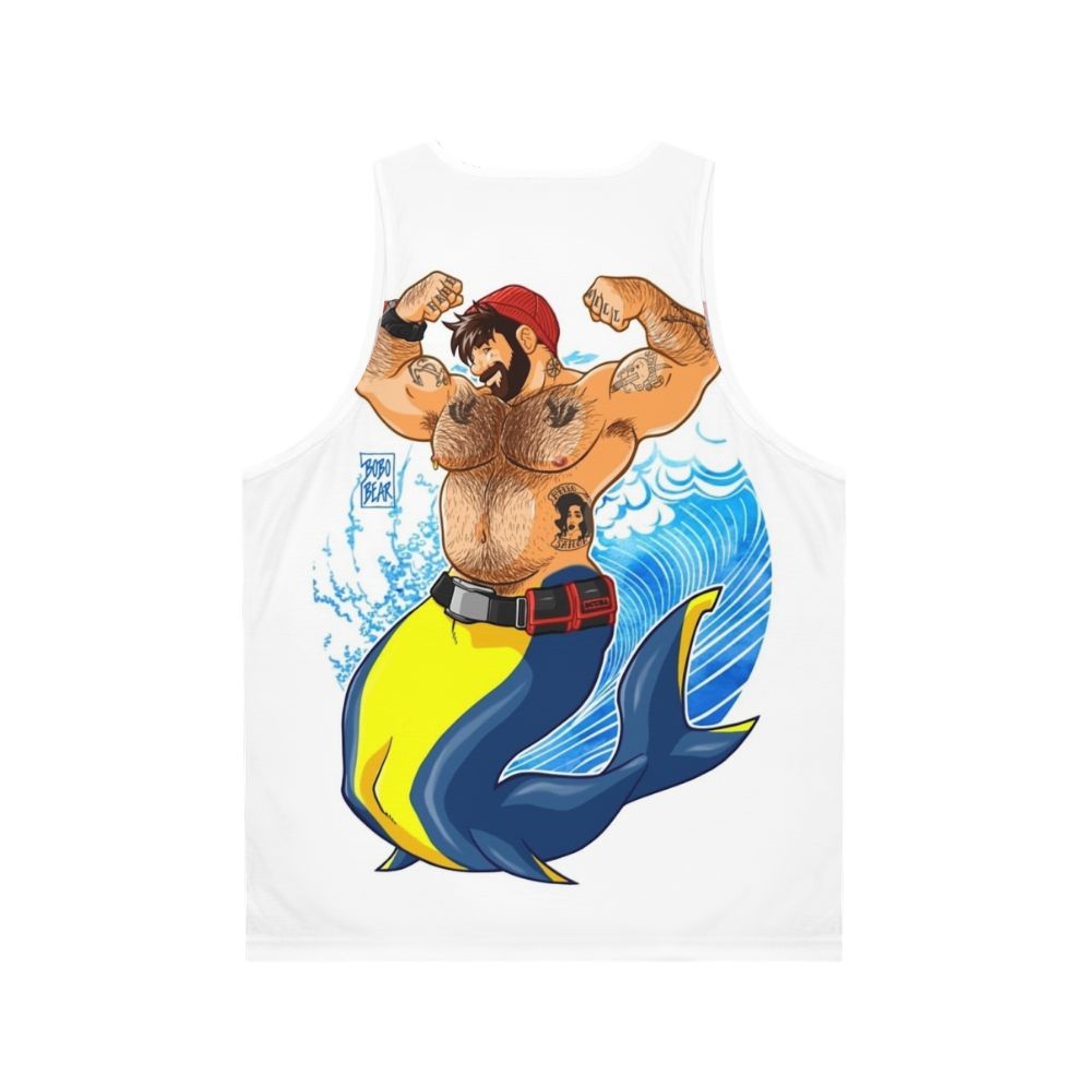 Unisex Adam Likes Scuba Diving Tank Top - Back