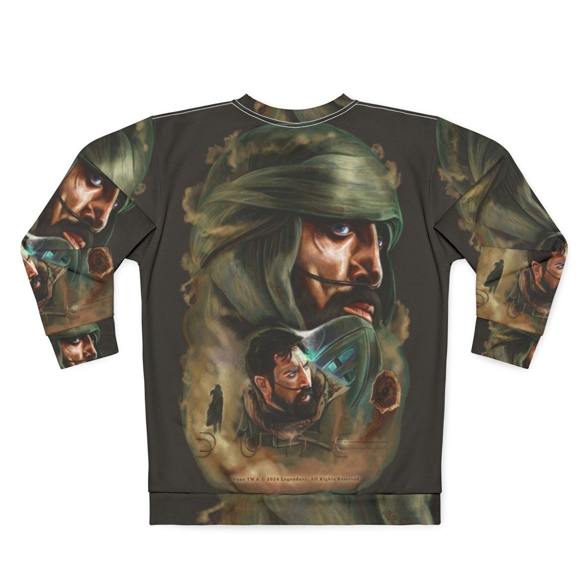 Dune Stilgar Painting Sweatshirt - Back