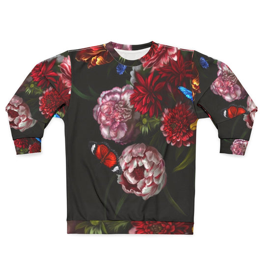 Paradise Corrupt Section B Glitch Floral Sweatshirt