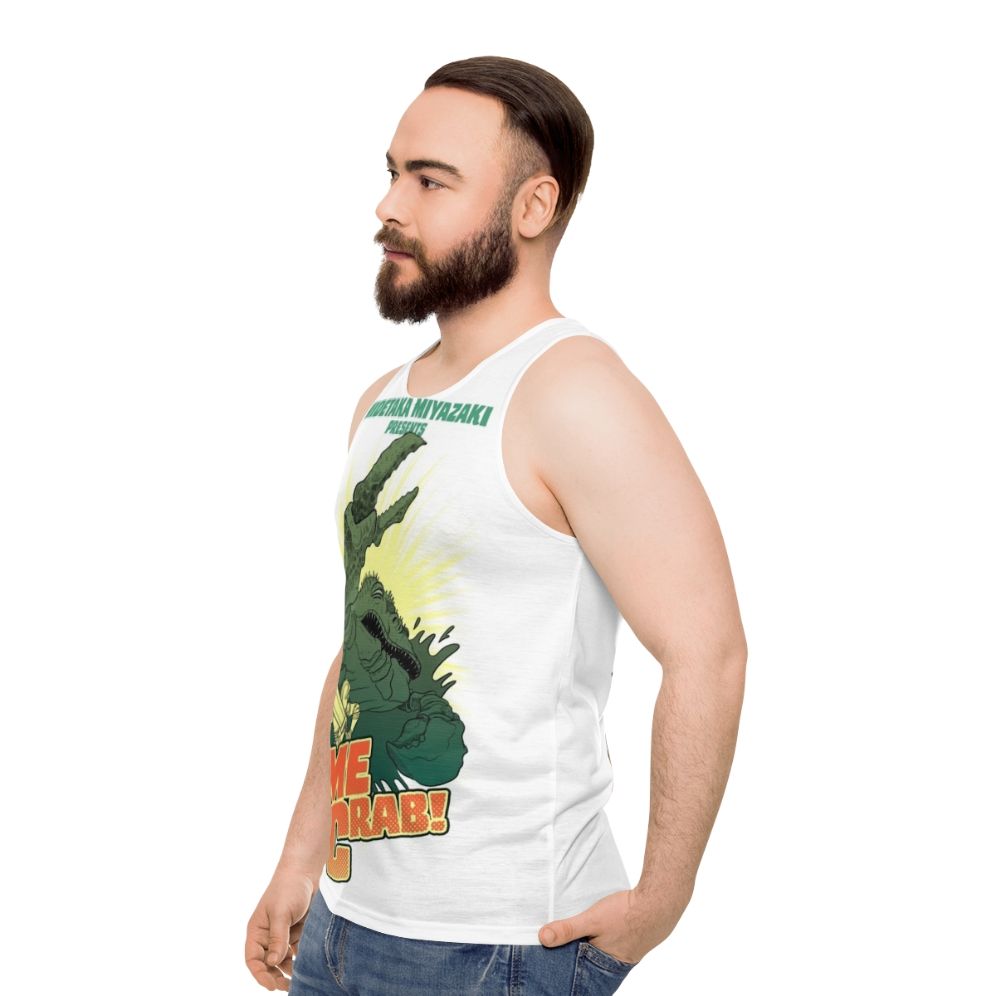 Time for Crab Dark Souls Unisex Gaming Tank Top - men side