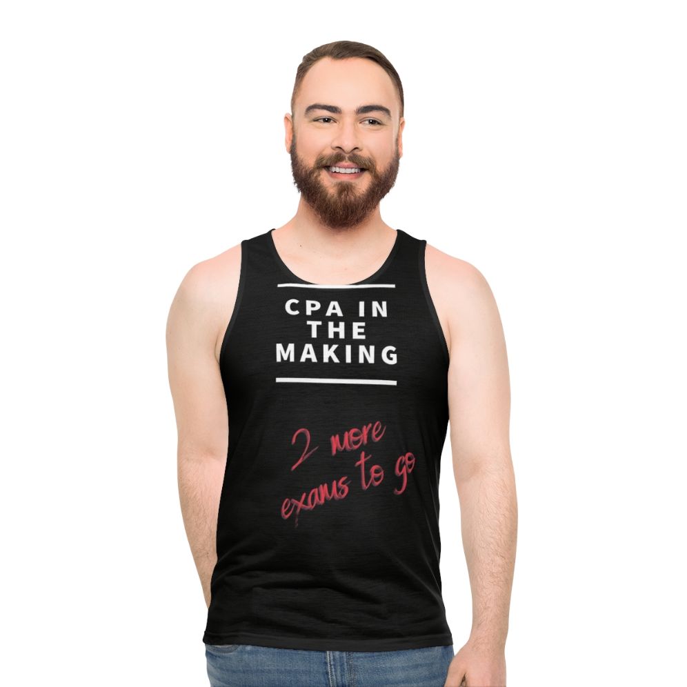 Cpa In The Making Unisex Tank Top - men