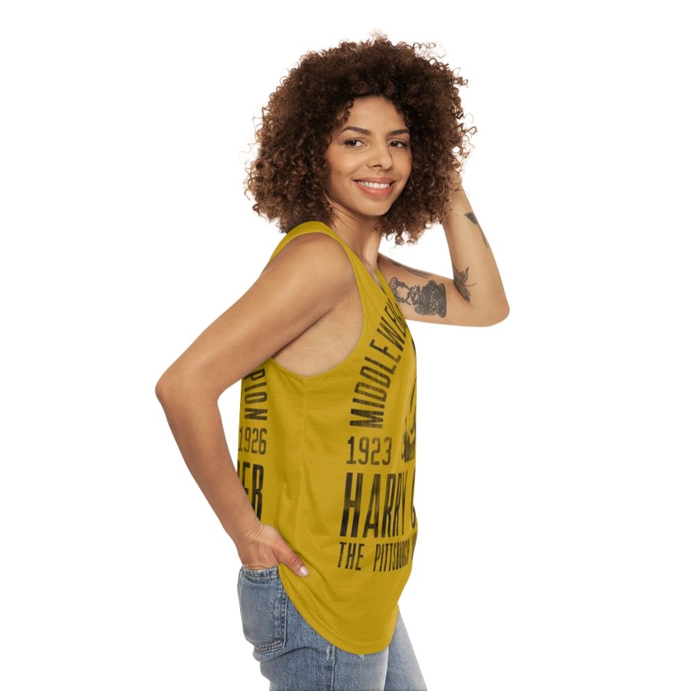 Vintage Boxing Unisex Tank Top - women side