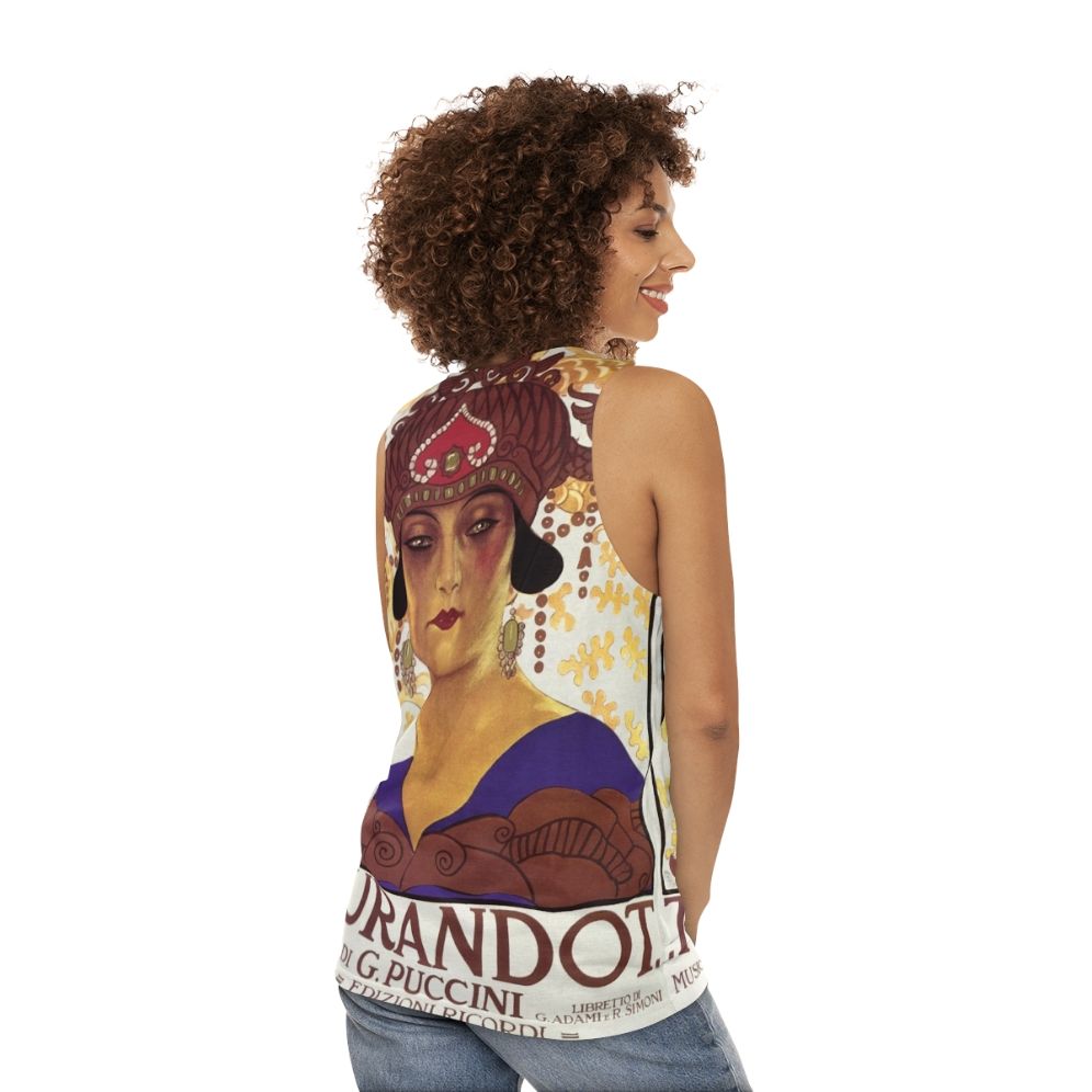 Vintage Unisex Opera Tank Top - women back