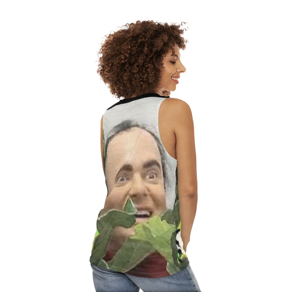 Unisex Spagett Spooked Ya Tank Top - women back