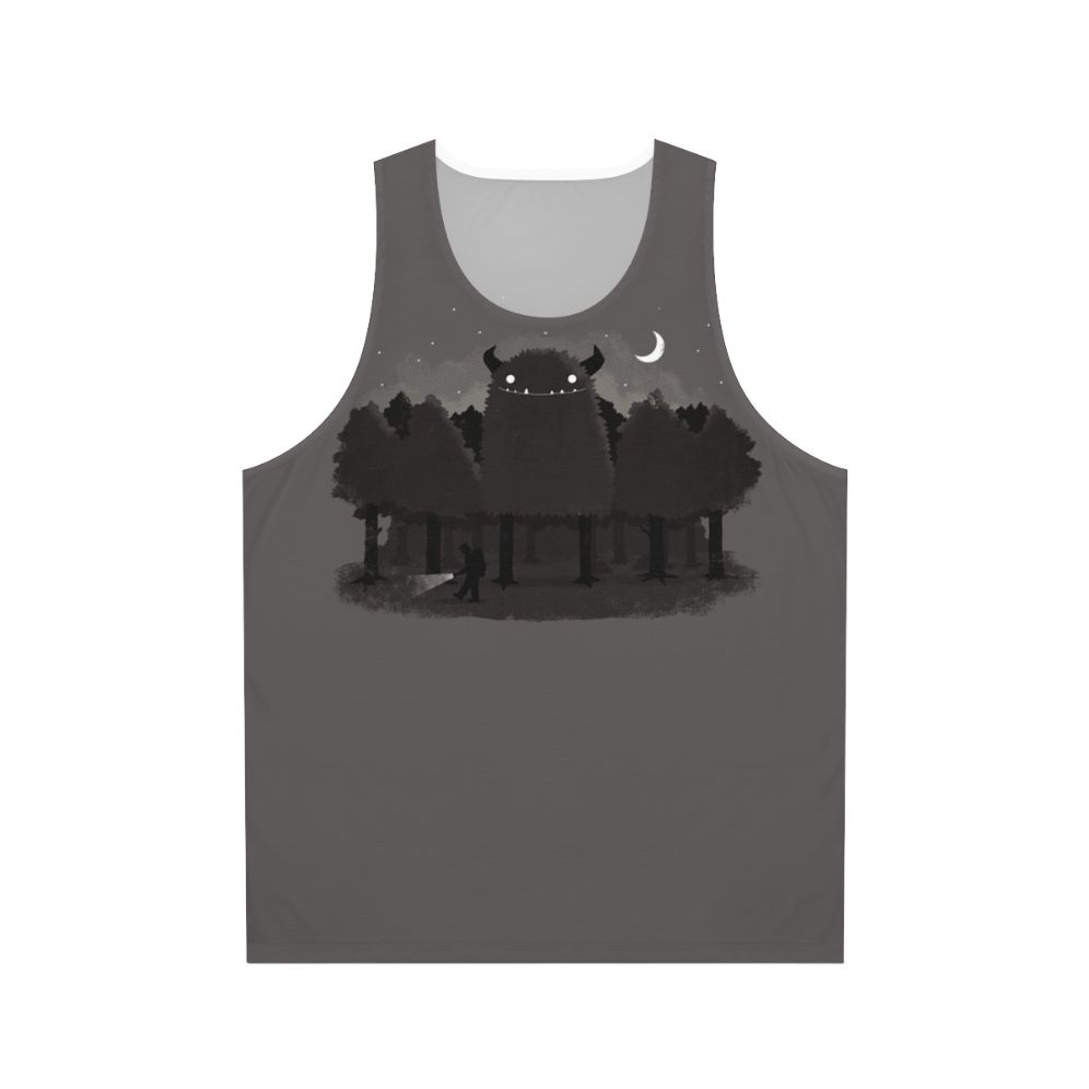 Spooky Monster Hunting Unisex Tank Top