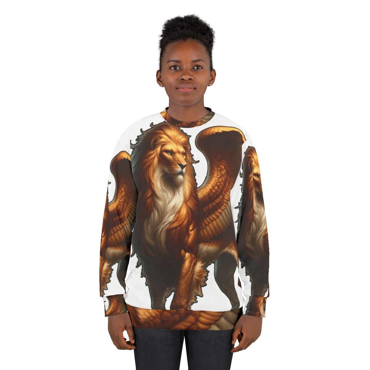 Grrrifin Fantasy Creature Sweatshirt - women