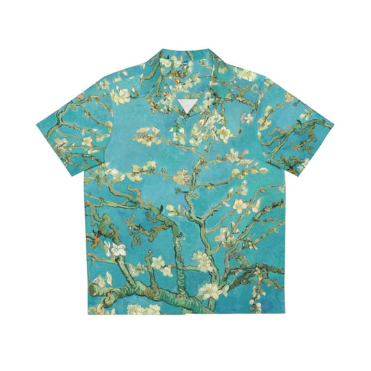 Almond Blossom Hawaiian Shirt Inspired by Impressionist Painting