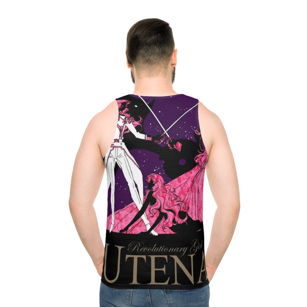 Revolutionary Girl Utena Anime Tank Top - men back