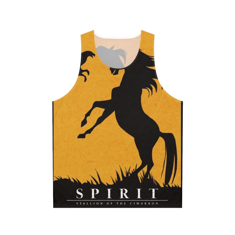 Minimalist Spirit Stallion of the Cimarron Unisex Tank Top