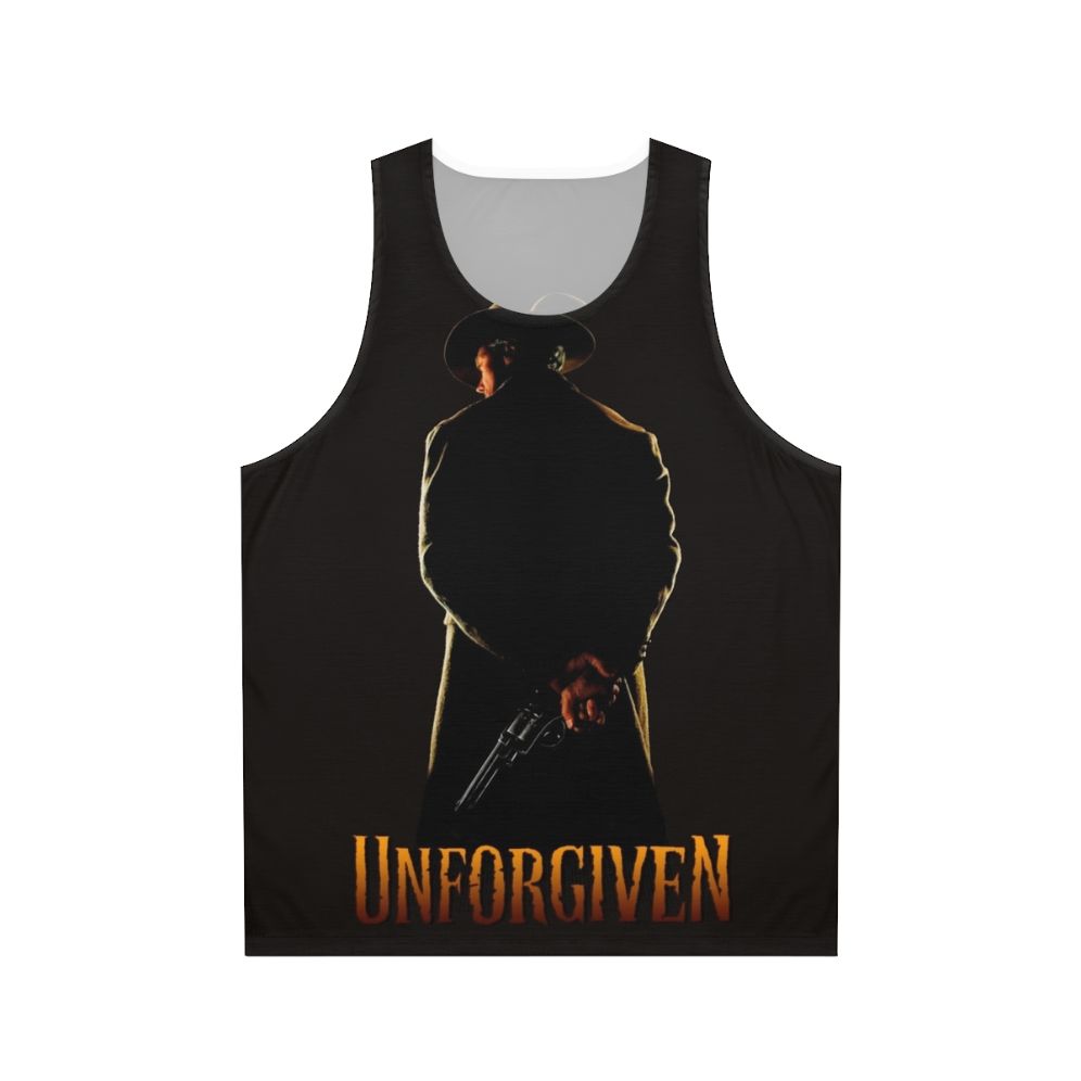 Unforgiven Unisex Tank Top featuring Clint Eastwood's character Bill Munny