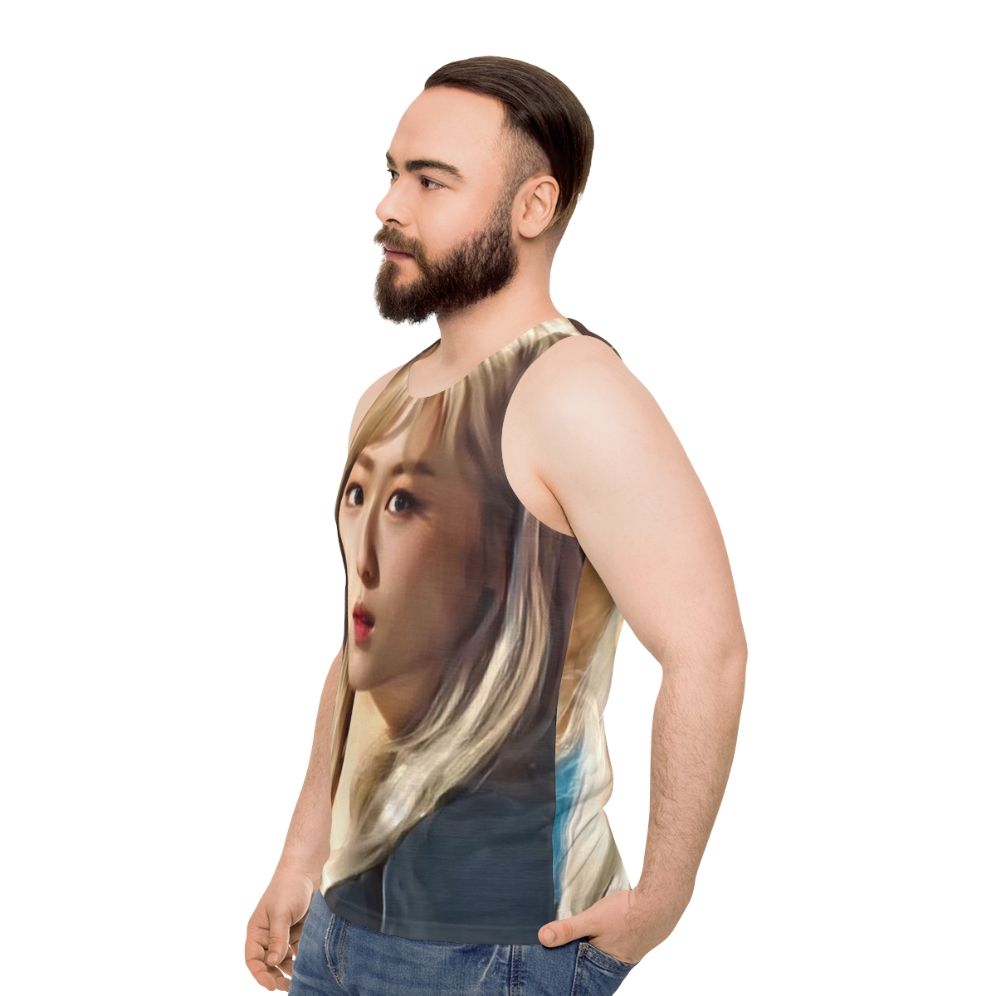 Twice Jeongyeon "More & More" Unisex Tank Top - men side