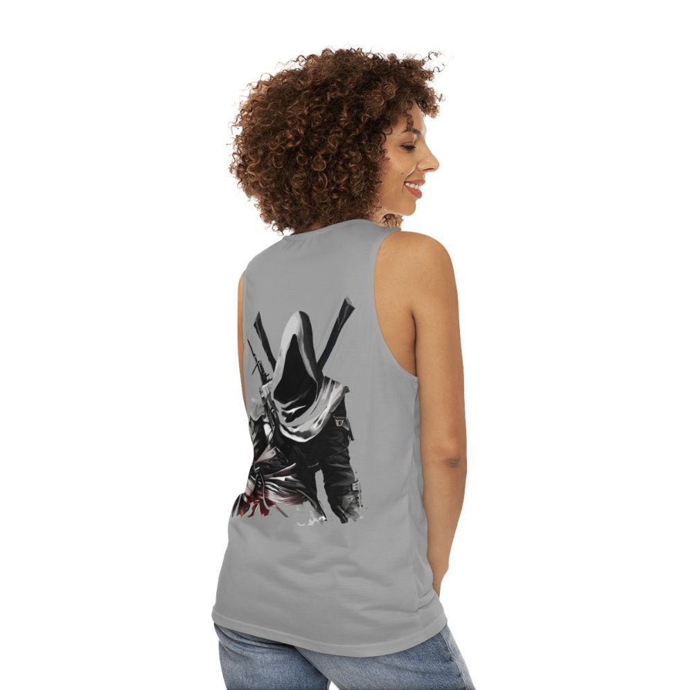 Assassin's Creed gaming tank top - women back