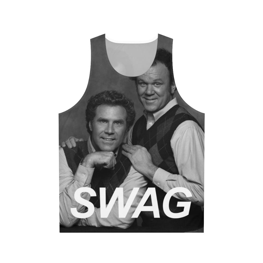 Step Brothers Unisex Tank Top with Portrait of Will Ferrell and John C. Reilly