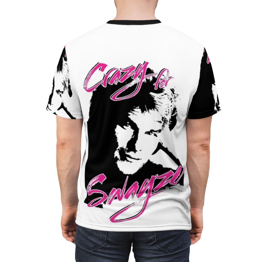 Patrick Swayze movie fan apparel t-shirt - men back