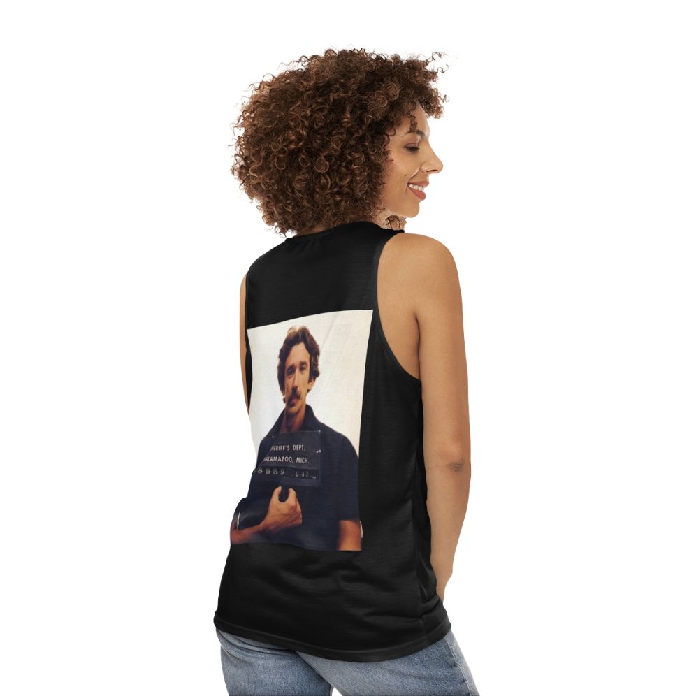 Tim Allen Mugshot Unisex Tank Top - women back