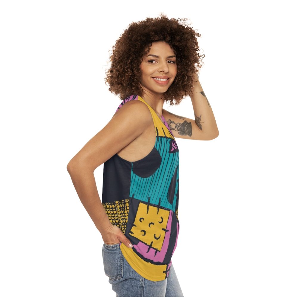 Nightmare Before Christmas Unisex Tank Top - women side