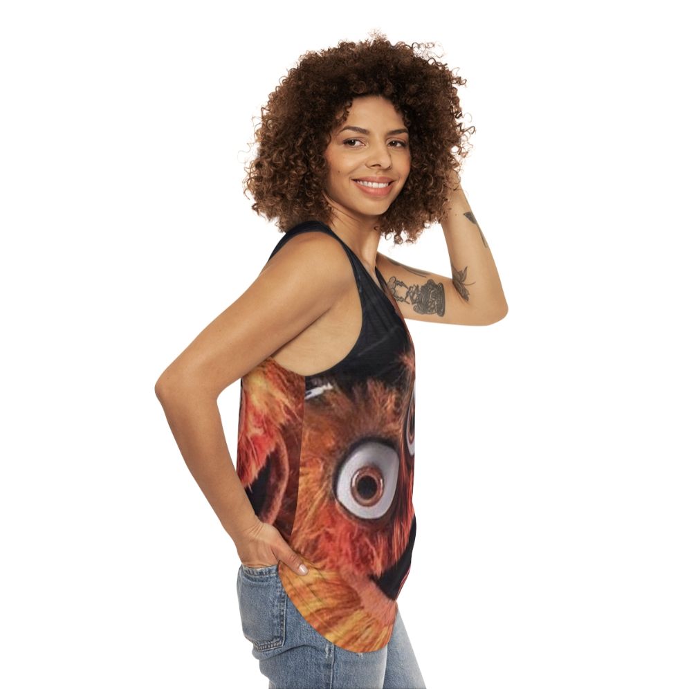 Flyers Gritty Unisex Tank Top - women side