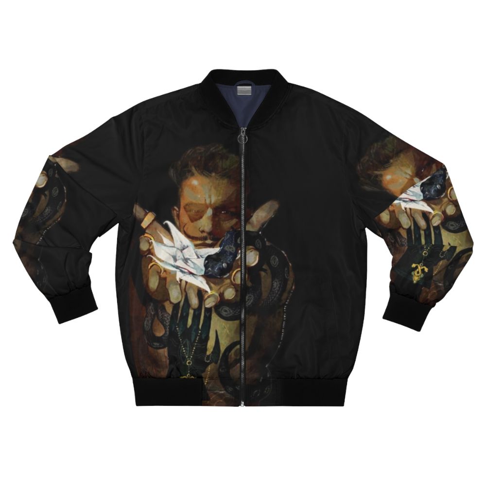 Dorian Pavus Dragon Age Bomber Jacket featuring the Tarot design