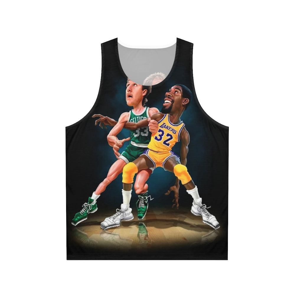 Unisex basketball vintage graphic tank top