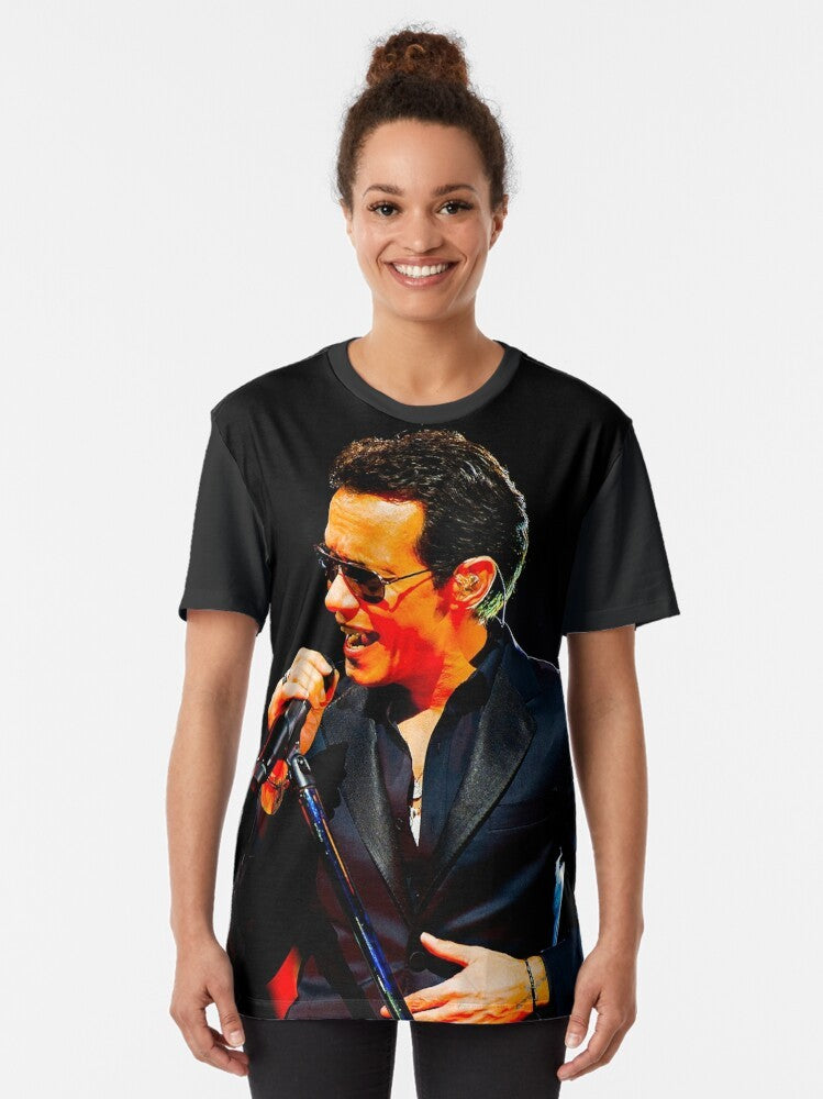 Marc Anthony Tour Graphic T-Shirt - Women