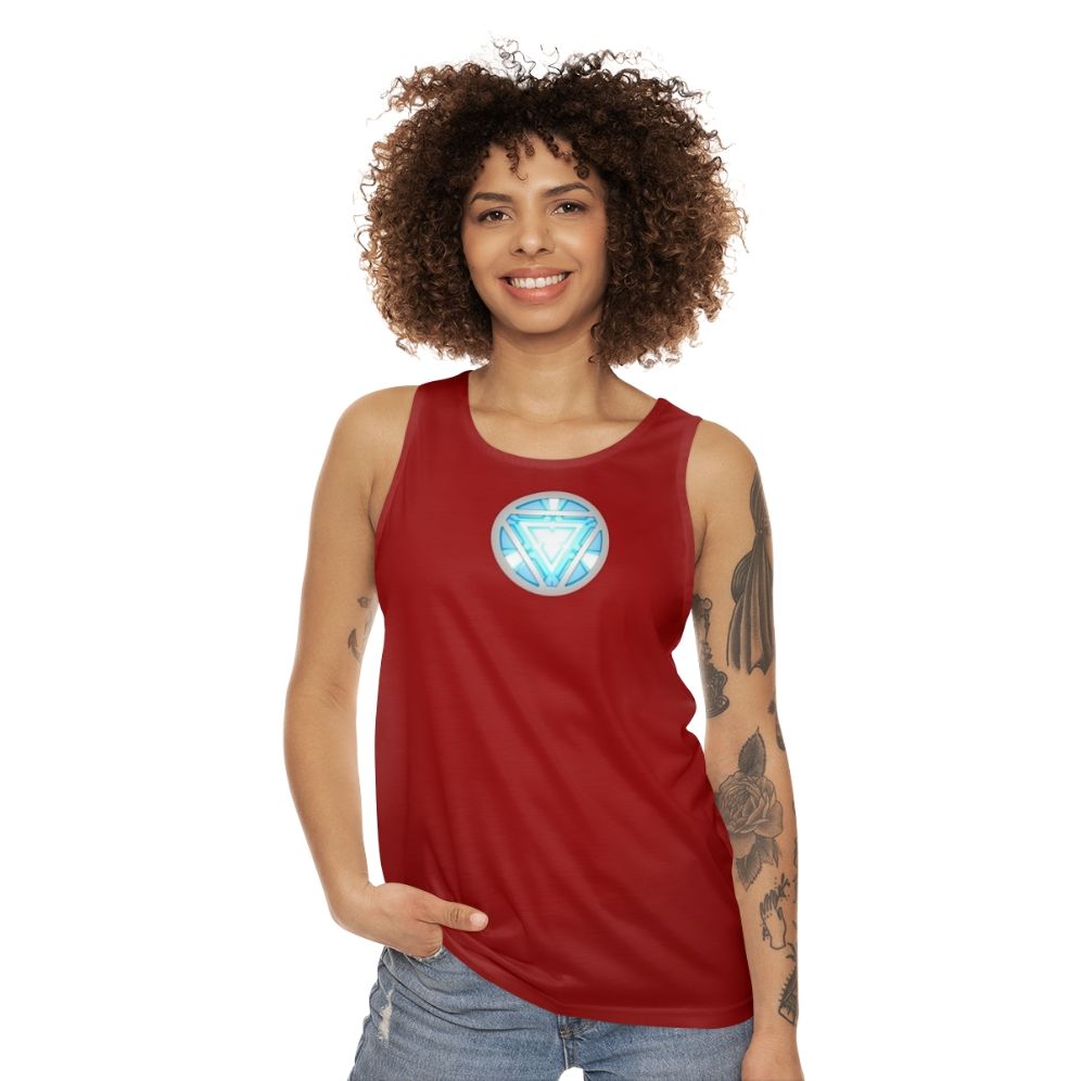 Marvel Iron Man Arc Reactor Unisex Tank Top - women