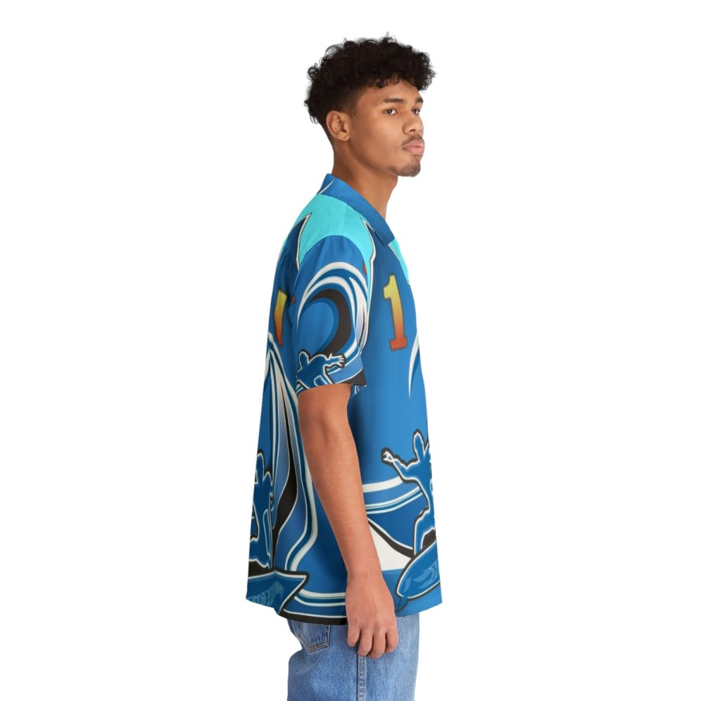 Vert Wheeler Wearing Hot Wheels Acceleracers Hawaiian Shirt - People Pight