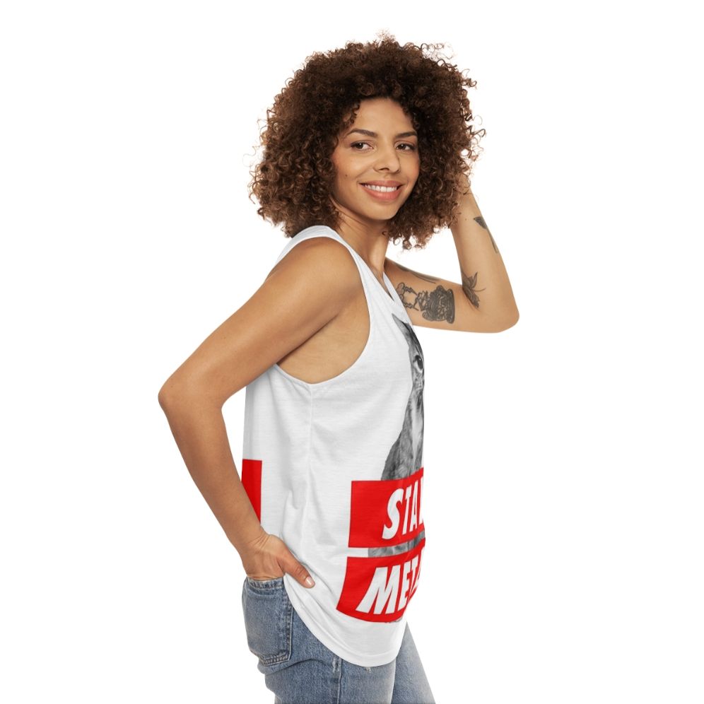 Stay Metal Unisex Heavy Metal Tank Top - women side