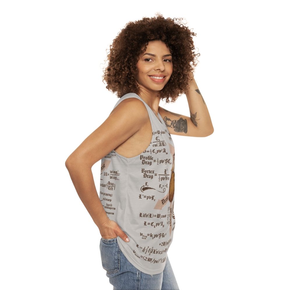 Monty Python "Weight Ratios" Unisex Tank Top - women side