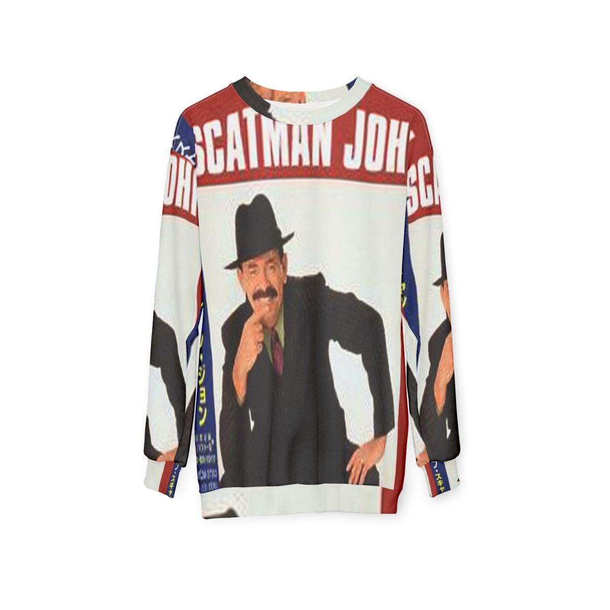 Scatman John Tribute Sweatshirt - hanging