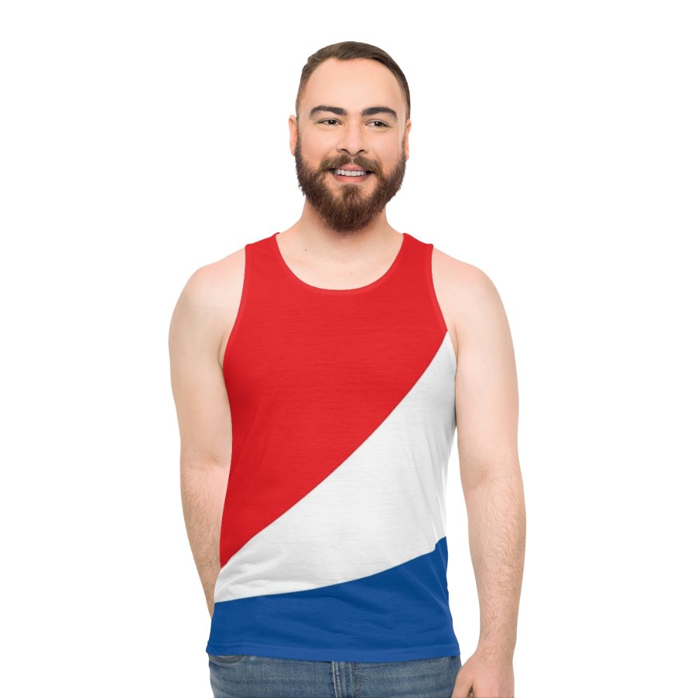 Pepsi logo unisex tank top - men