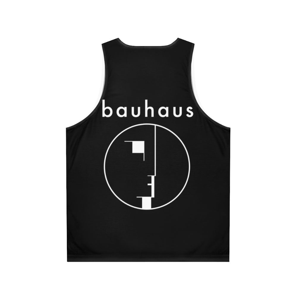 80s post punk music fan unisex tank top - Back