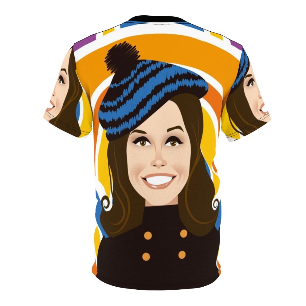 Retro graphic tee featuring Mary Tyler Moore, a classic TV comedy icon - Back