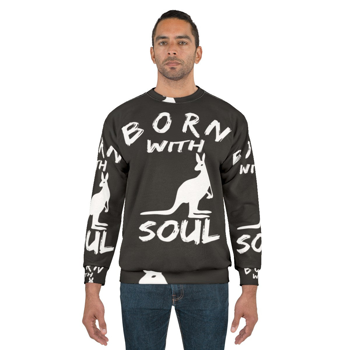 Born With Kangaroo Soul Sweatshirt - men