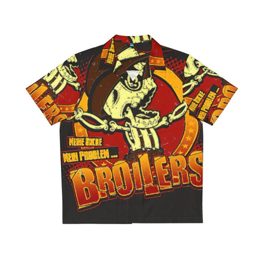 Broiler Chicken Hawaiian Shirt