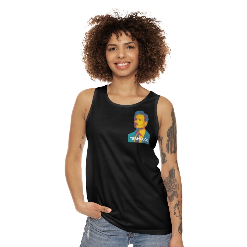 Team Coco Unisex Portrait Tank Top - women