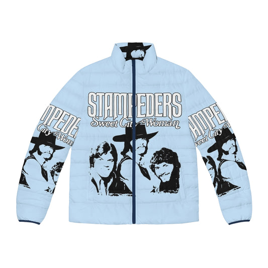 Retro 1970s Stampeders "Sweet City Woman" Puffer Jacket