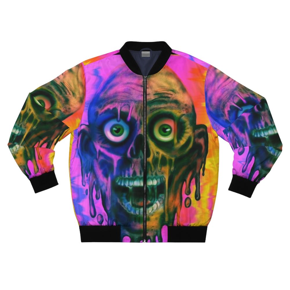 Tar Man Horror Zombie Bomber Jacket