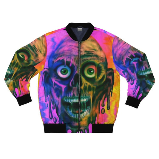 Tar Man Horror Zombie Bomber Jacket