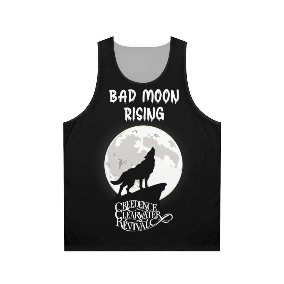 Creedance Clearwater Revival Bad Moon Rising unisex tank top