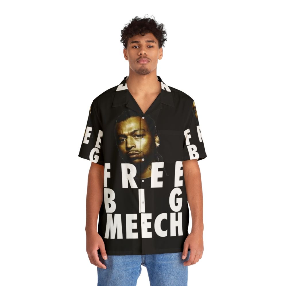 Big Meech BMF legendary figure hawaiian streetwear shirt - People Front