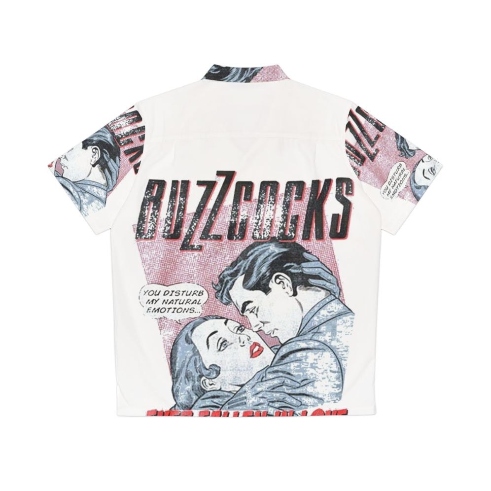 Buzzcocks Hawaiian Shirt with Punk Rock 70s Vibe - Back